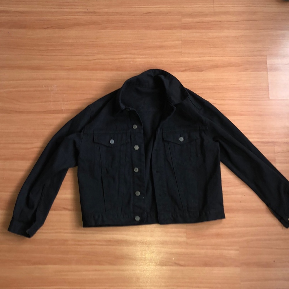 Black Vintage Jean Jacket